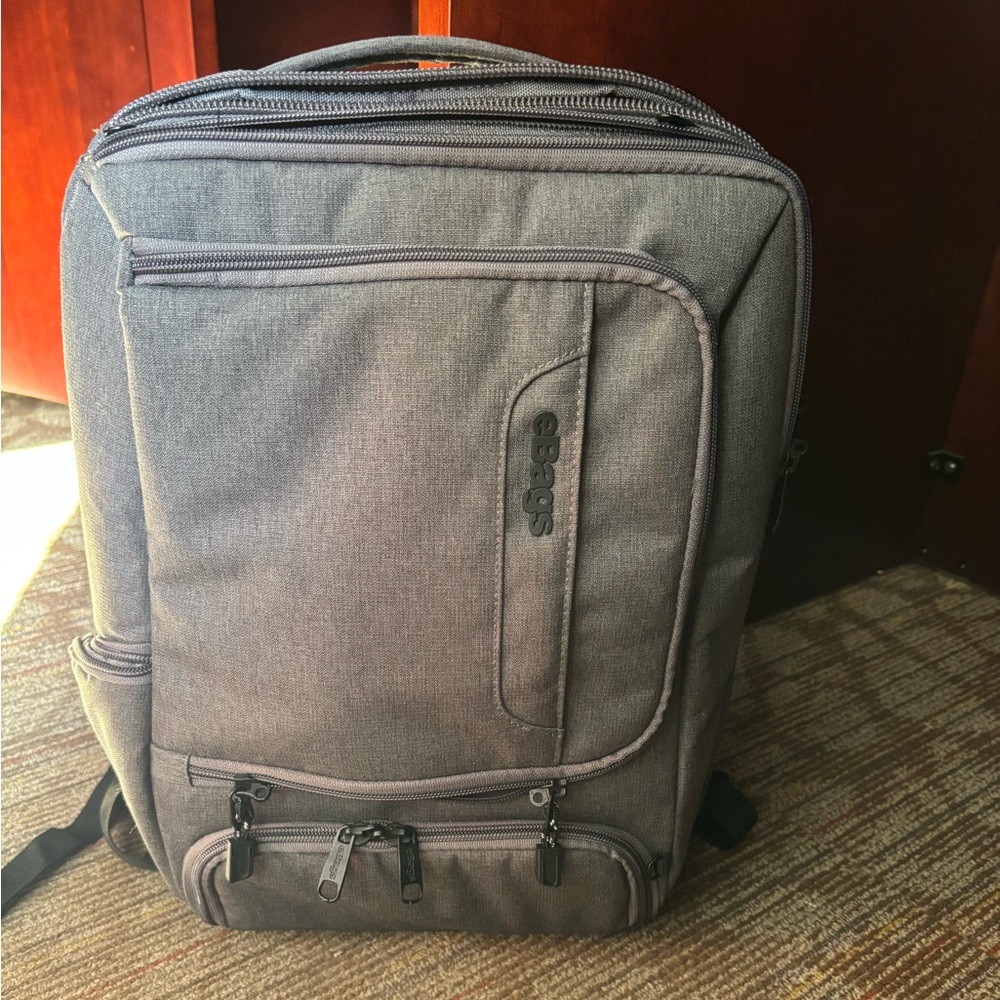 Ebags Charcoal Laptop Backpack